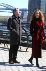 NICOLE KIDMAN on the Set of The Undoing in New York 04/16/2019