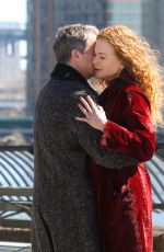 NICOLE KIDMAN on the Set of The Undoing in New York 04/16/2019