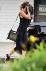 NICOLE RICHIE Leaves Tracy Anderson Gym in Studio City 04/16/2019