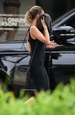 NICOLE RICHIE Leaves Tracy Anderson Gym in Studio City 04/16/2019