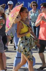 NICOLE RICHIE Out at Jazz Fest in New Orleans 04/27/2019
