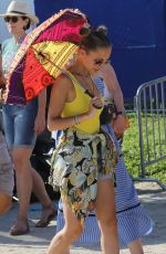 NICOLE RICHIE Out at Jazz Fest in New Orleans 04/27/2019