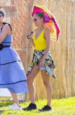 NICOLE RICHIE Out at Jazz Fest in New Orleans 04/27/2019
