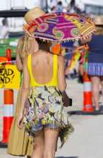 NICOLE RICHIE Out at Jazz Fest in New Orleans 04/27/2019