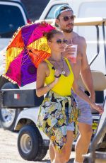NICOLE RICHIE Out at Jazz Fest in New Orleans 04/27/2019