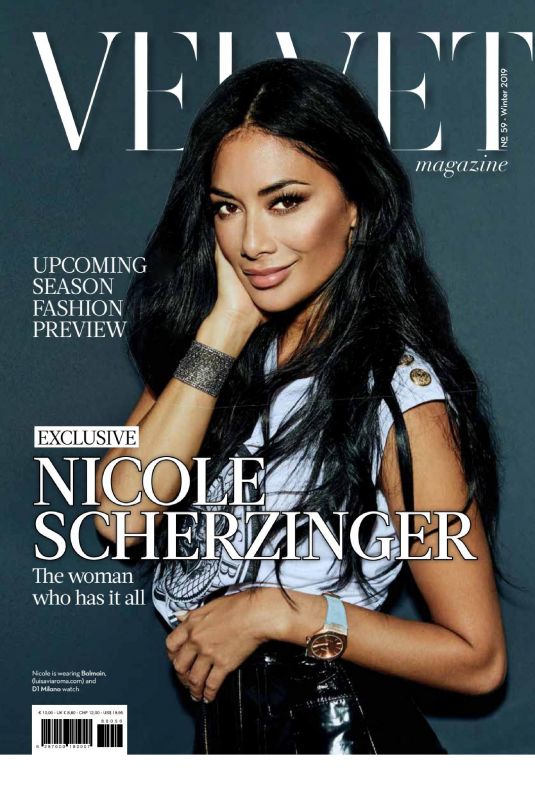 NICOLE SCHERZINGER in Velvet Magazine, Winter 2018/2019