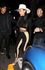 NICOLE SCHERZINGER Leaves Warwick Nightclub in Hollywood 04/10/2019