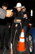 NICOLE SCHERZINGER Leaves Warwick Nightclub in Hollywood 04/10/2019