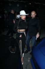 NICOLE SCHERZINGER Leaves Warwick Nightclub in Hollywood 04/10/2019
