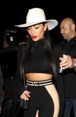 NICOLE SCHERZINGER Leaves Warwick Nightclub in Hollywood 04/10/2019