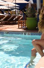 NINA AGDAL at Inaugural Jemaa - Nomad Pool Party in Las Vegas 04/13/2019