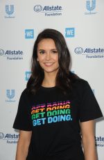 NINA DOBREV at We Day California 2019 in Inglewood 04/25/2019