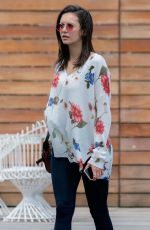NINA DOBREV Out and About in West Hollywood 04/03/2019
