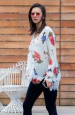 NINA DOBREV Out and About in West Hollywood 04/03/2019