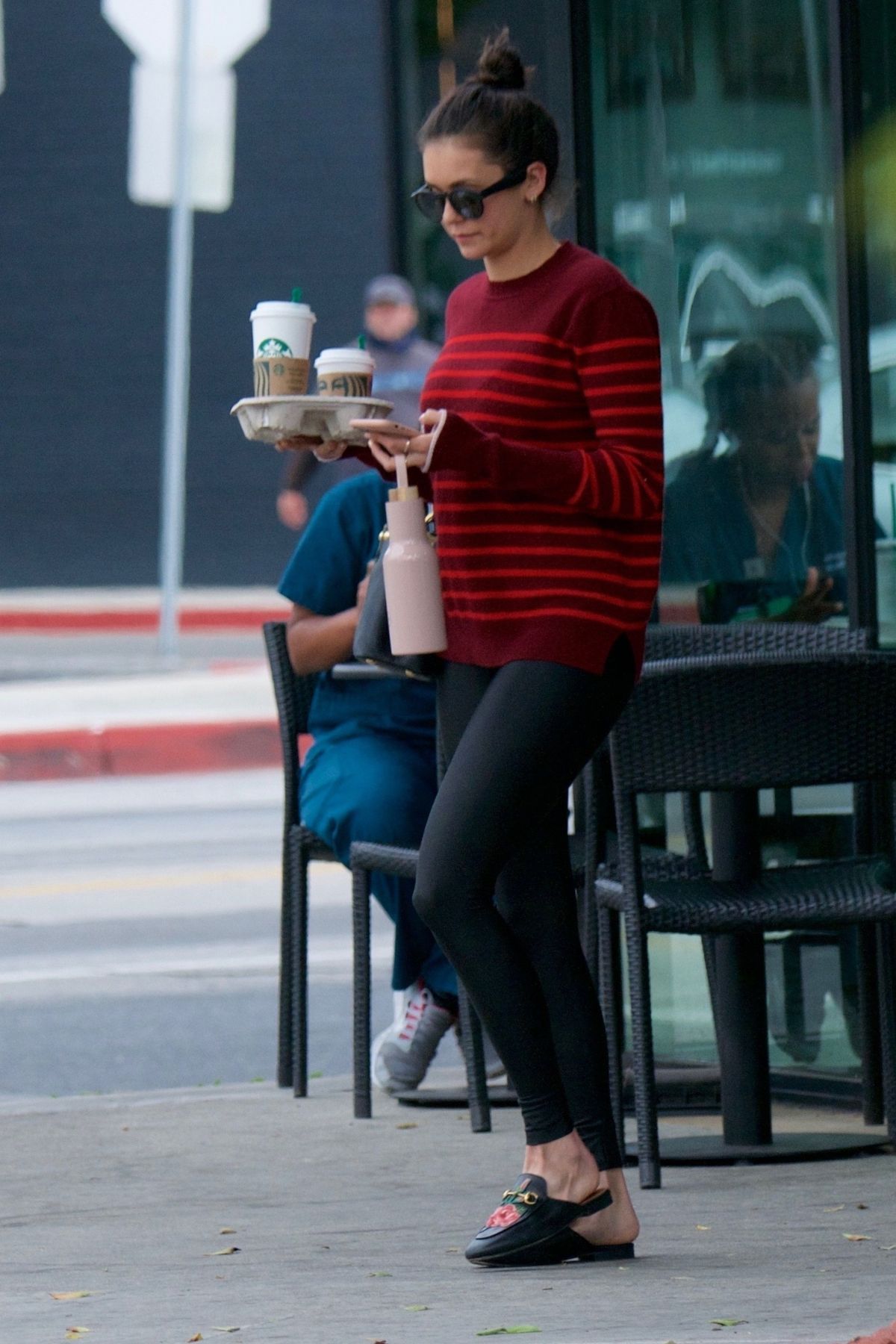 NINA DOBREV Out for Coffee in West Hollywood 04/16/2019 – HawtCelebs