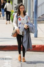 NINA DOBREV Out for Lunch at Gracias Madre in West Hollywood 04/03/2019