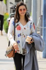 NINA DOBREV Out for Lunch at Gracias Madre in West Hollywood 04/03/2019