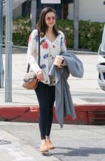 NINA DOBREV Out for Lunch at Gracias Madre in West Hollywood 04/03/2019