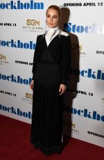 NOOMI RAPACE at Stockholm Premiere in New York 04/11/2019