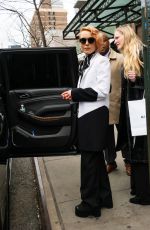NOOMI RAPACE Leaves Bowery Hotel in New York 04/11/2019