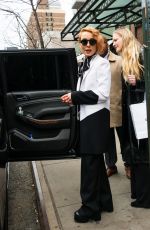NOOMI RAPACE Leaves Bowery Hotel in New York 04/11/2019