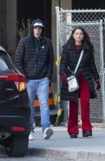 ODEYA RUSH and Ryan Lee Out in Toronto 03/31/2019