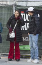 ODEYA RUSH and Ryan Lee Out in Toronto 03/31/2019