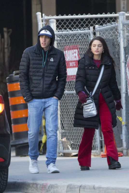 ODEYA RUSH and Ryan Lee Out in Toronto 03/31/2019