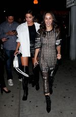 OLIVIA CULPO and CARA SANTANA at Delilah in West Hollywood 04/06/2019