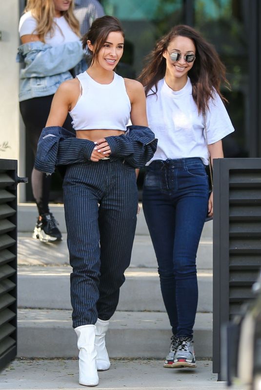 OLIVIA CULPO and CARA SANTANA Out House Hunting in Los Angeles 04/07/2019