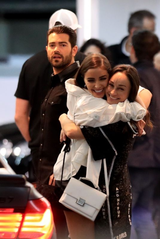 OLIVIA CULPO and CARA SANTANA Out with Jesse Metcalfe and Aaron Varos in Hollywood 04/07/2019