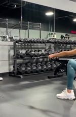OLIVIA CULPO Workout at a Gym, April 2019