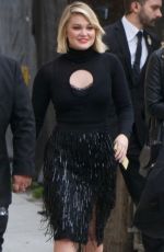 OLIVIA HOLT Arrives at Jimmy Kimmel Kive! in Los Angeles 04/29/2019