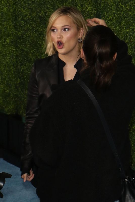 OLIVIA HOLT Arrives at The Forum in Inglewood 04/25/2019