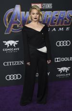 OLIVIA HOLT at Avengers: Endgame Premiere in Los Angeles 04/22/2019