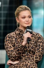 OLIVIA HOLT at Build Series in New York 04/03/2019