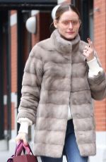 OLIVIA PALERMO Out and About in New York 04/11/2019