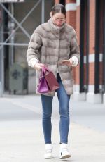 OLIVIA PALERMO Out and About in New York 04/11/2019