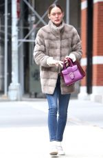 OLIVIA PALERMO Out and About in New York 04/11/2019