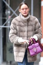 OLIVIA PALERMO Out and About in New York 04/11/2019