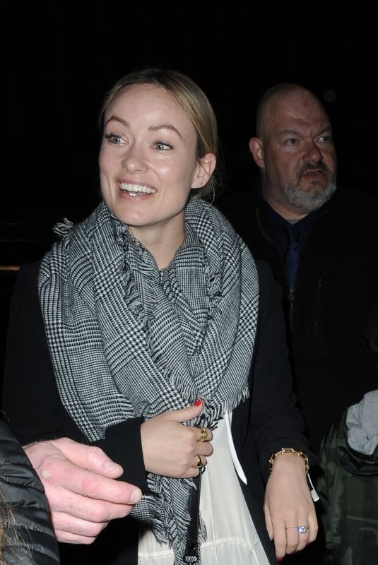 OLIVIA WILDE Arrives at SNL After Party at Zuma in New York 04/06/2019