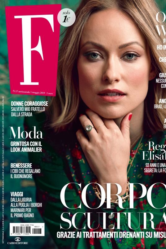 OLIVIA WILDE in F Magazine, May 2019