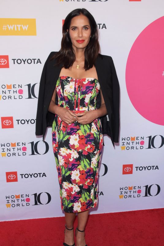 PADMA LAKSHMI at Woman in the World Summit 2019 in New York 04/10/2019