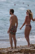 PAOLA AMBROSINI in Bikiniat a Beach in Miami 04/18/2019