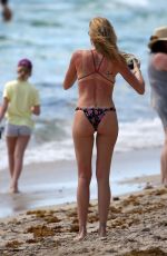 PAOLA AMBROSINI in Bikiniat a Beach in Miami 04/18/2019