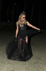 PARIS HILTON Night Out at Coachella 04/14/2019