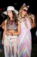 PARIS HILTON Out at Coachella 04/12/2019