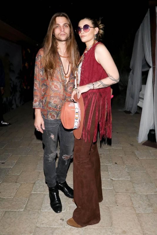 PARIS JACKSON and Gabriel Glenn at Coachella 2019 in Indio 04/13/2019