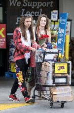 PARIS JACKSON and Gabriel Glenn Out Shopping in Los Angeles 04/03/2019