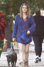 PARIS JACKSON and Gabriel Glenn Out with Their Dog in Los Angeles 04/10/2019